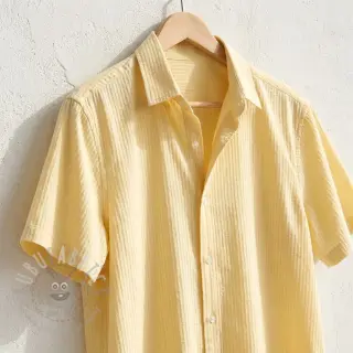 Bombažna tkanina BUBBLE yellow