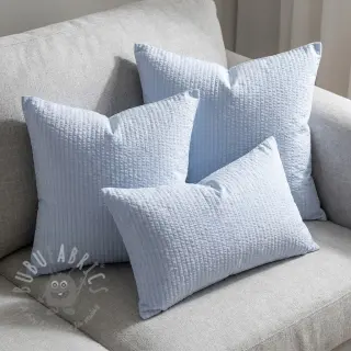 Bombažna tkanina BUBBLE dusty blue