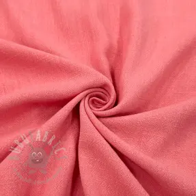 Viskoza z lanom WASHED coral