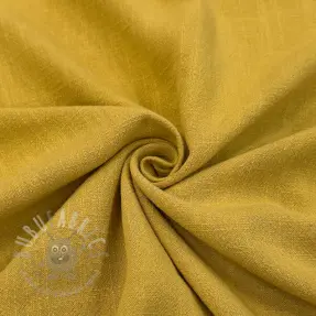 Viskoza z lanom WASHED ochre