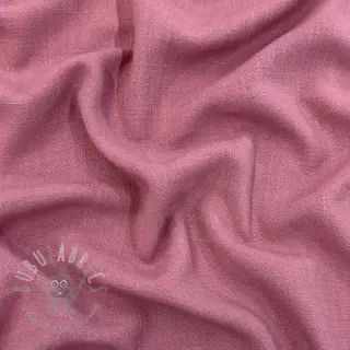 Viskoza z lanom WASHED old pink