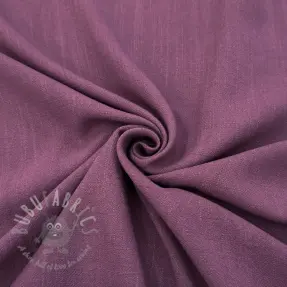 Viskoza z lanom WASHED mauve