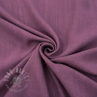 Viskoza z lanom WASHED mauve