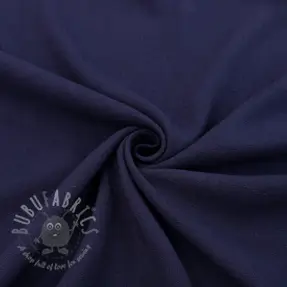 Viskoza z lanom WASHED navy