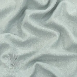 Viskoza z lanom WASHED mint