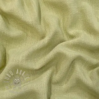 Viskoza z lanom WASHED light lime