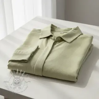 Viskoza z lanom WASHED light lime