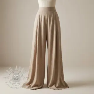 Viskoza z lanom WASHED sand