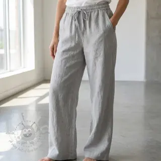 Viskoza z lanom WASHED grey