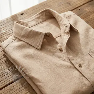 Viskoza z lanom WASHED beige