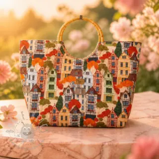 Dekorativno blago premium Favourite village
