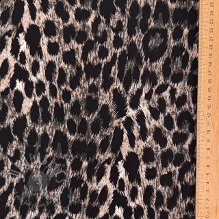 Viskoza RADIANCE Wild skin grey digital print
