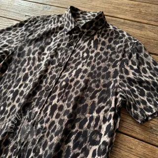 Viskoza RADIANCE Wild skin grey digital print