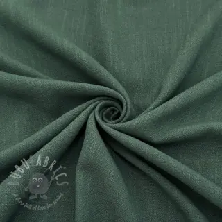 Viskoza z lanom WASHED dark green