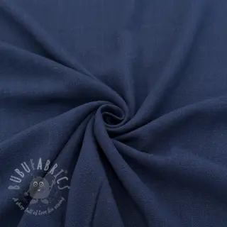 Viskoza z lanom WASHED marine