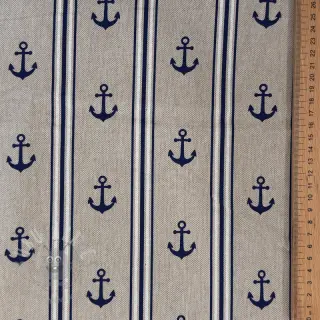 Dekorativno blago Linenlook Stripe Maritime