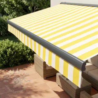 Dekorativno blago OUTDOOR PREMIUM Stripe yellow