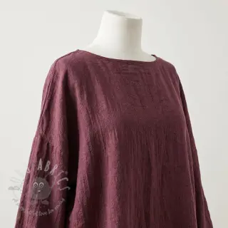 Lan opran STONEWASHED PREMIUM bordeaux