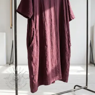 Lan opran STONEWASHED PREMIUM bordeaux