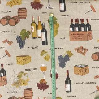 Dekorativno blago Linenlook Wine tasting