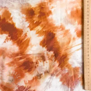 Viskoza TWILL Messy TIE DYE design B
