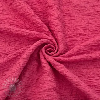 Bombažna tkanina SMOGGED EMBROIDERY pink