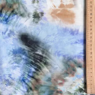 Viskoza TWILL Messy TIE DYE design C