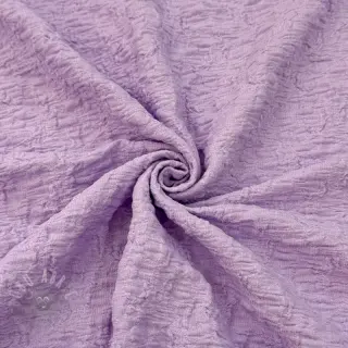Bombažna tkanina SMOGGED EMBROIDERY purple