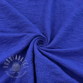 Bombažna tkanina SMOGGED EMBROIDERY cobalt