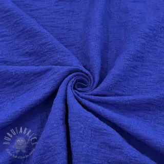 Bombažna tkanina SMOGGED EMBROIDERY cobalt