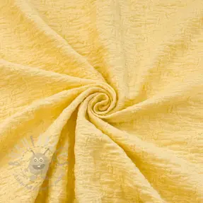 Bombažna tkanina SMOGGED EMBROIDERY yellow