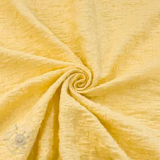 Bombažna tkanina SMOGGED EMBROIDERY yellow