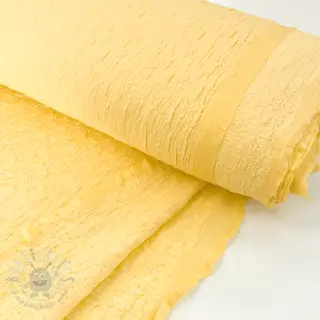 Bombažna tkanina SMOGGED EMBROIDERY yellow