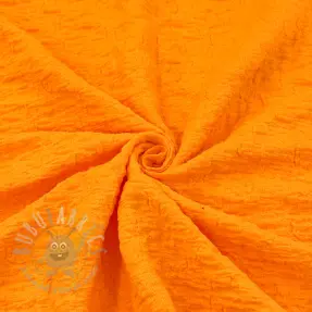 Bombažna tkanina SMOGGED EMBROIDERY orange