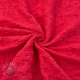 Bombažna tkanina SMOGGED EMBROIDERY peach