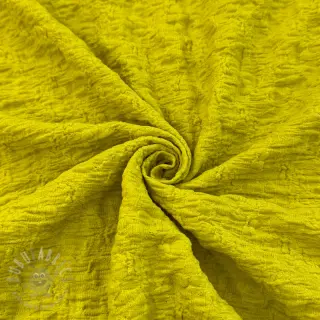 Bombažna tkanina SMOGGED EMBROIDERY lime