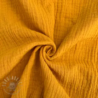 Dvostruka gaza/muslin ochre ORGANIC