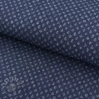 JEANS DENIM 6 OZ Small flakes dark blue