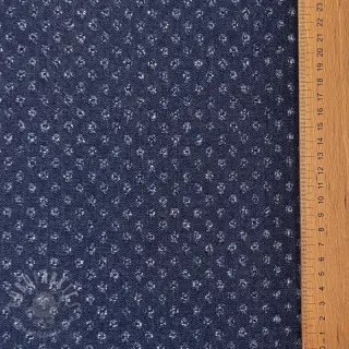 JEANS DENIM 6 OZ Small flakes dark blue