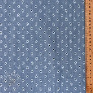 JEANS DENIM 6 OZ Big flakes light blue