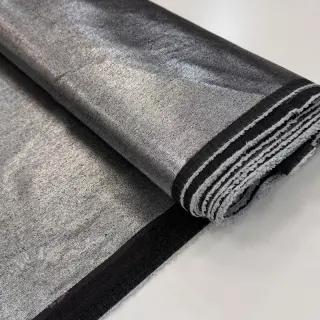 JEANS DENIM 8,5 OZ STRETCH WASHED metallic black silver