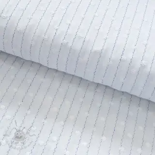 Bombažna tkanina EMBROIDERY Flowstripe