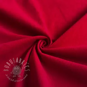 Žamet 21 W WASHED STRETCH dark red