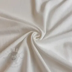 Viskoza z lanom WASHED off white