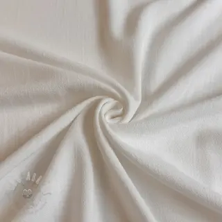Viskoza z lanom WASHED off white