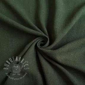 Viskoza z lanom WASHED army green