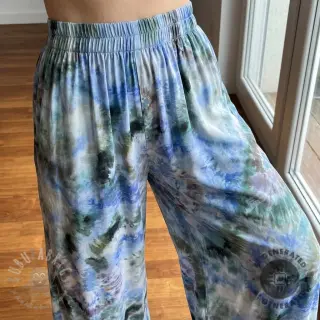 Viskoza TWILL Messy TIE DYE design C