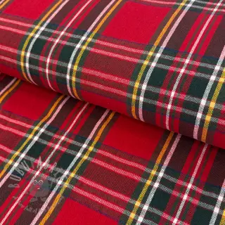 Dekorativno blago Ecossais rouge vert