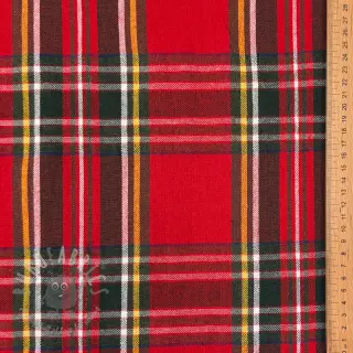 Dekorativno blago Ecossais rouge vert