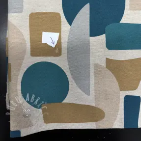 Dekorativno blago Linenlook Abstract Form Fusion 2nd class